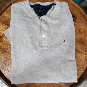 Tommy Hilfiger Grey Long Sleeve Thermal Shirt